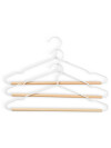 Perchas BO L42cm 3 unidades blanco Perchas BO L42cm 3 unidades blanco