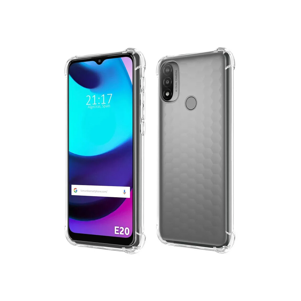 Protector Motorola Moto E20 con puntas reforzadas 