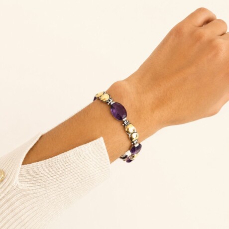 Pulsera Veronica - Plata y Oro Pulsera Veronica - Plata y Oro
