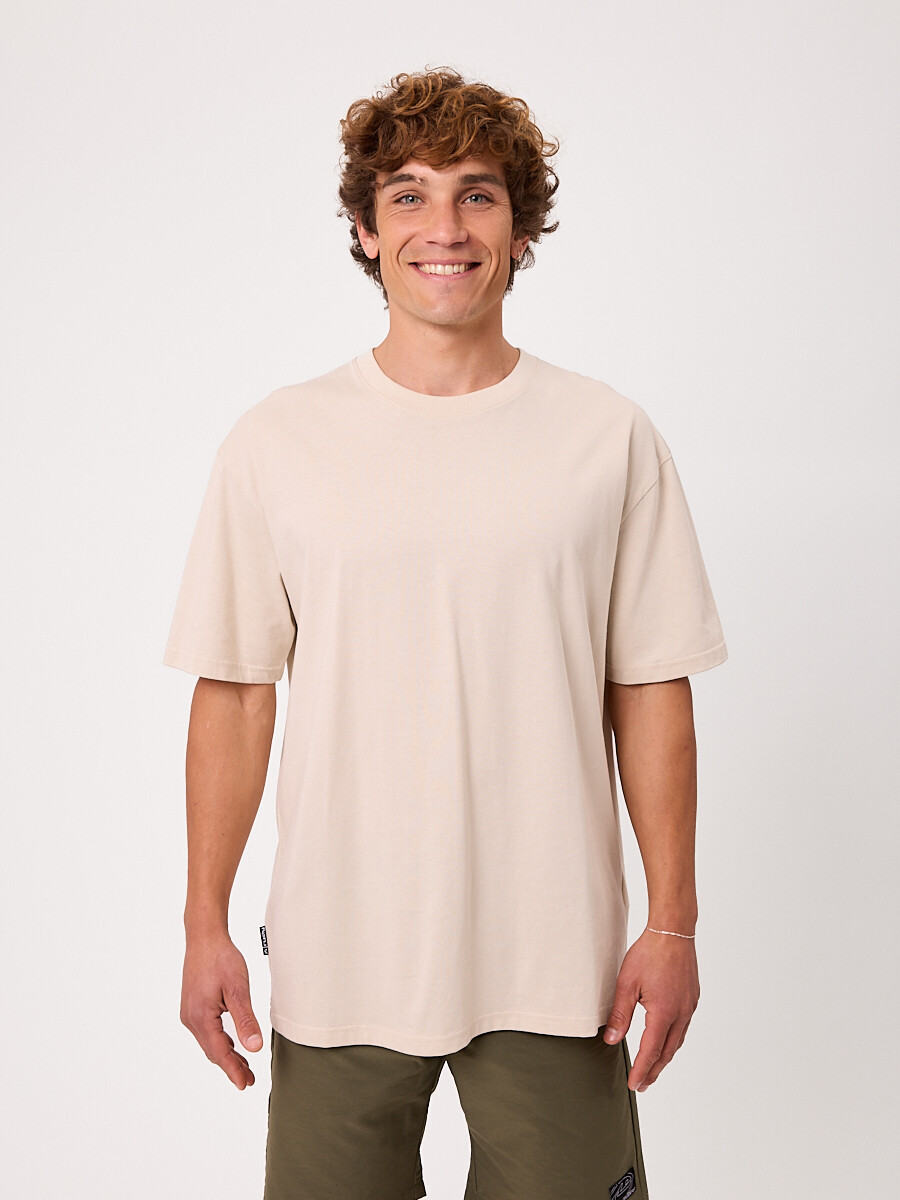 T-SHIRT LUKINA S27 RUSTY - Hueso 