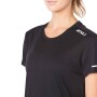Aero Tee - Mujer Black/silver Reflective