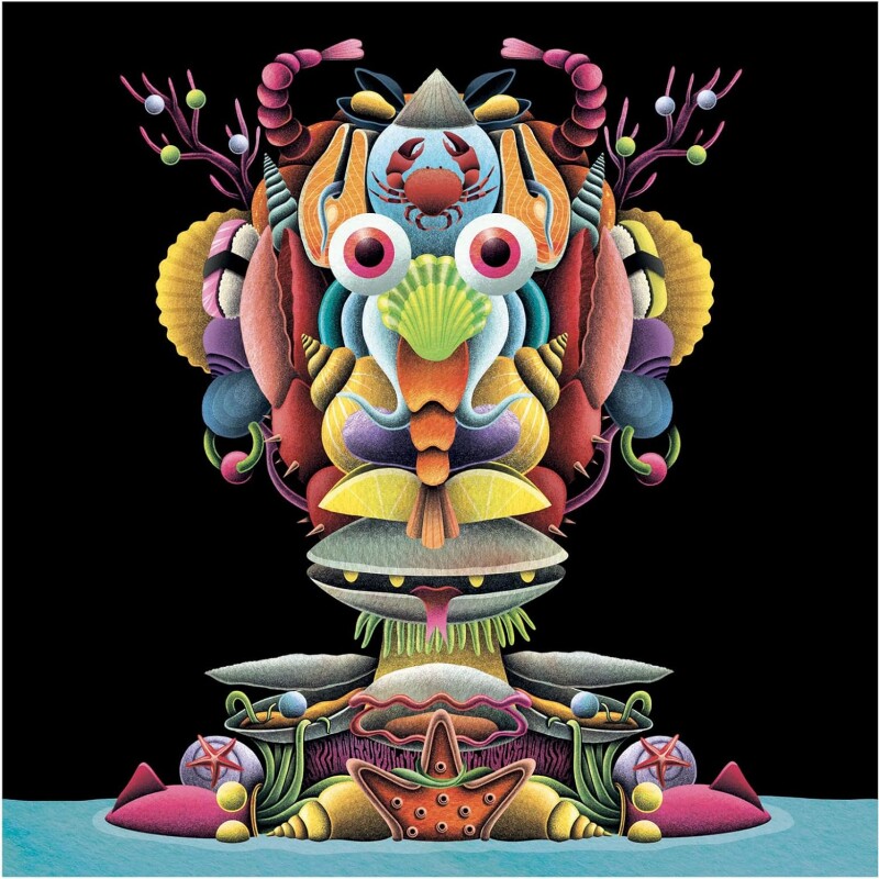 Crear con stickers Verduras de Primavera Giuseppe Arcimboldo