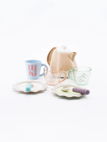 JUEGO DE TÉ BEIGE
