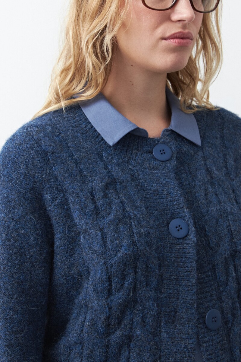 CARDIGAN BOREAL Azul Marino