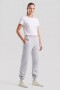 Pantalón dep clásico c/puños elásticos - UNISEX Gris melange claro