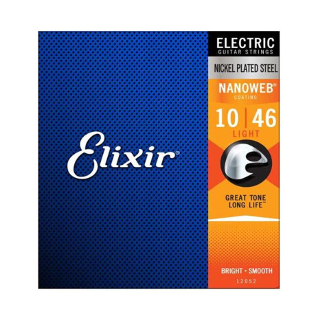 Encordado Electrica Elixir Nanoweb 010-046 Light