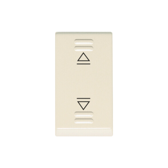 Módulo pulsador p/persiana 10A 250V Duomo marfil C57476