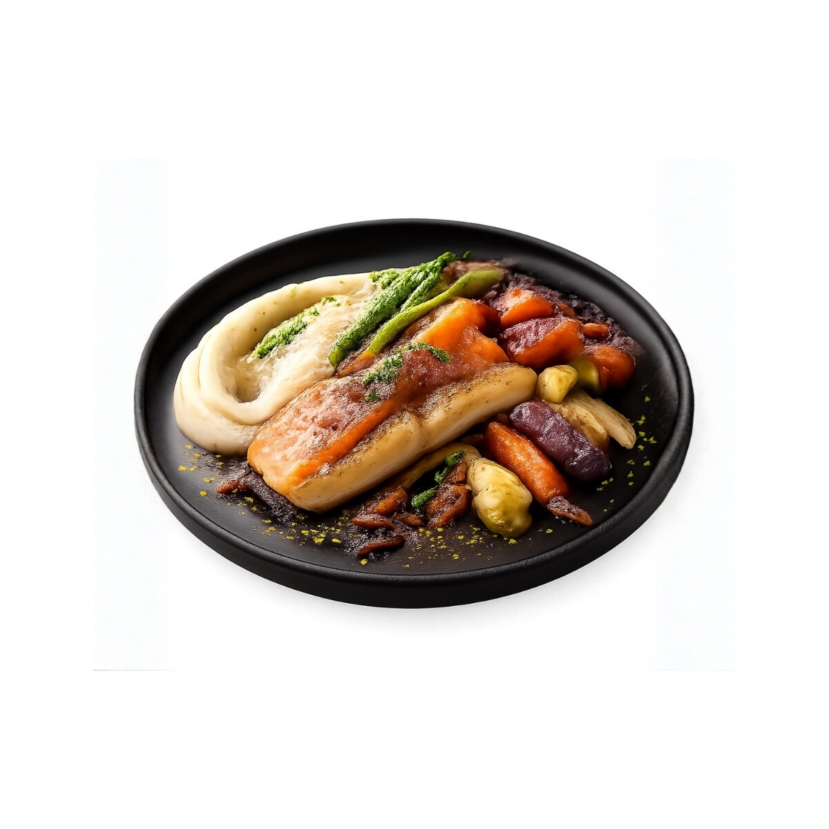 Plato Llano Coupe Pluto 24 cm Porcelana Corona 