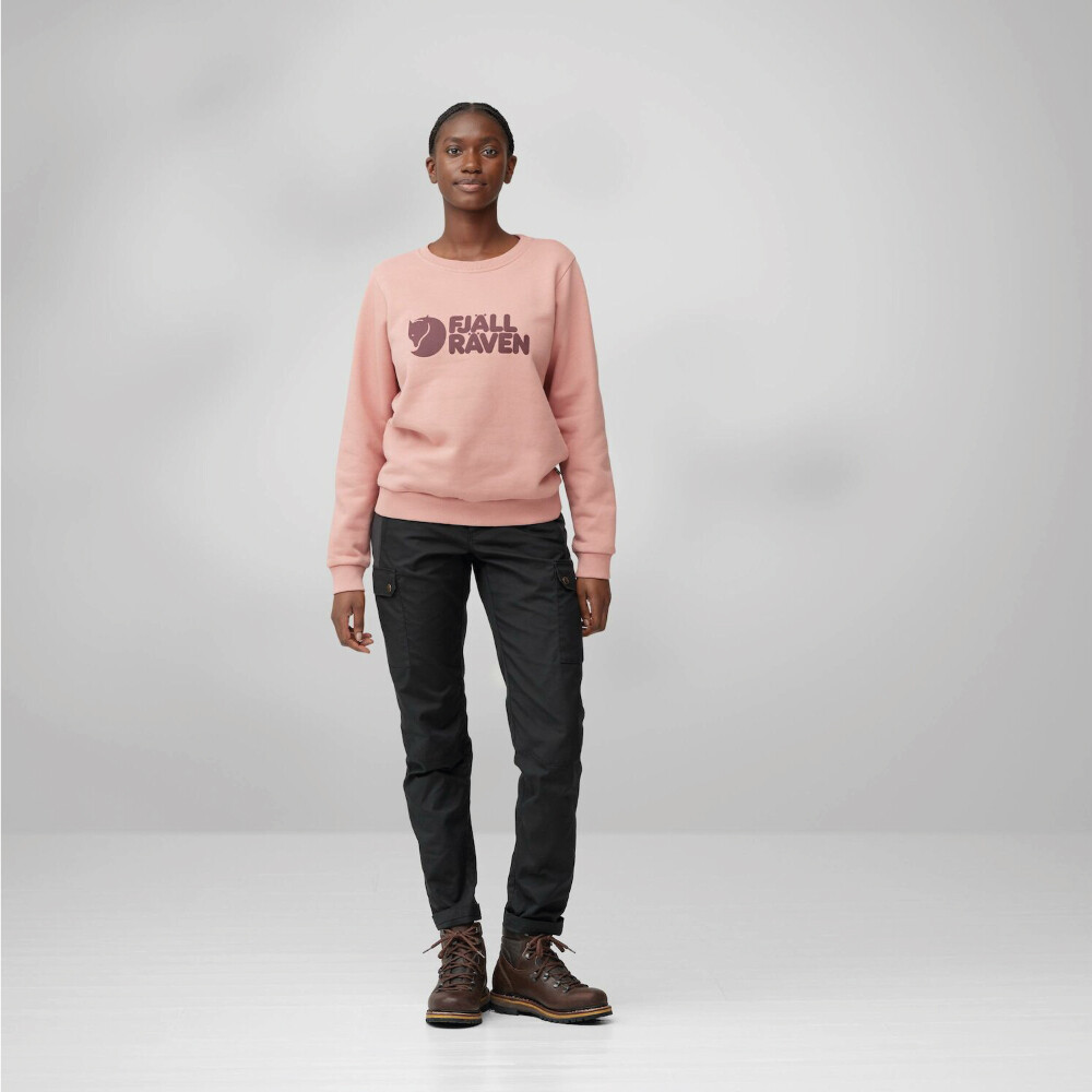 Fjallraven Logo Sweater - Mujer Mais Yellow