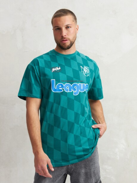 REMERA LEAGUE VERDE