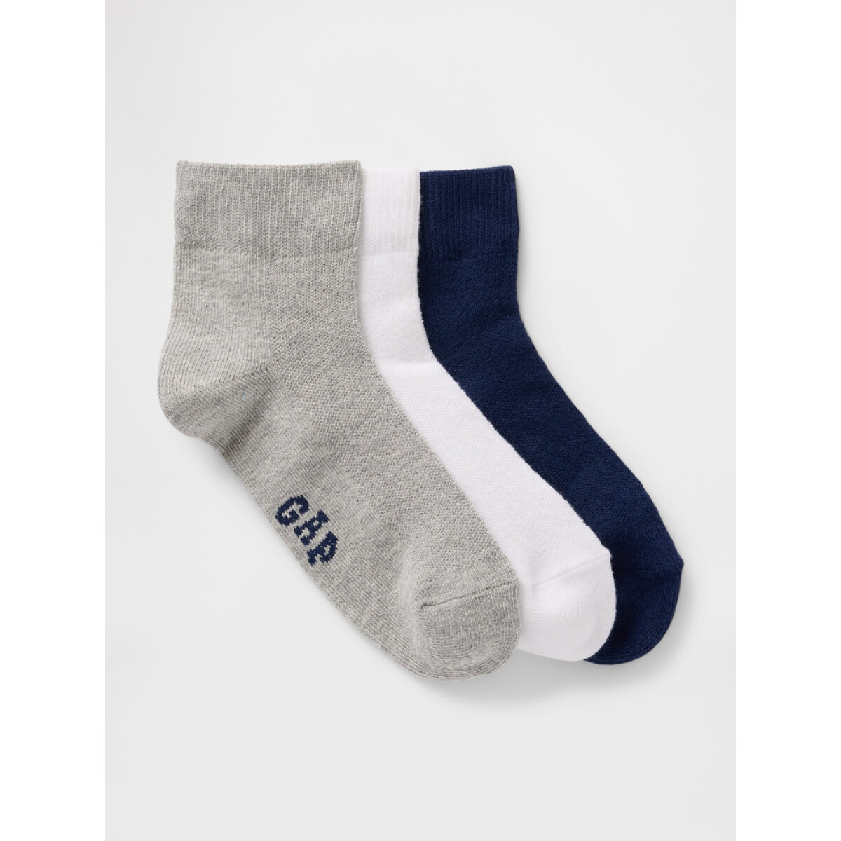V-SLD LOGO 3PK SOCK - TAPESTRY NAVY 