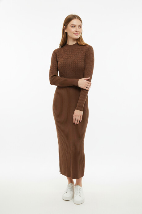 Vestido Xavone Marron