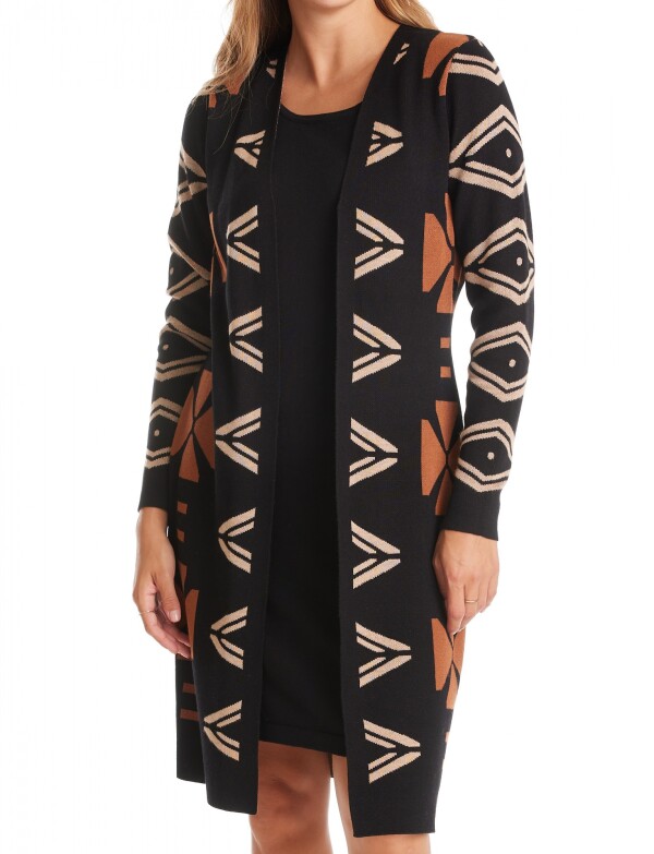 Vestido Twofold NEGRO/MARRON