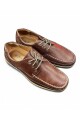 ZAPATO ACORDONADO MODA ITALIANA Marron