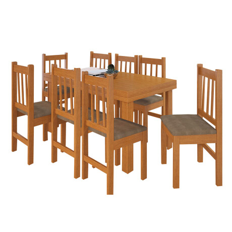Juego de comedor mesa y 8 sillas madera maciza Juego de comedor mesa y 8 sillas madera maciza