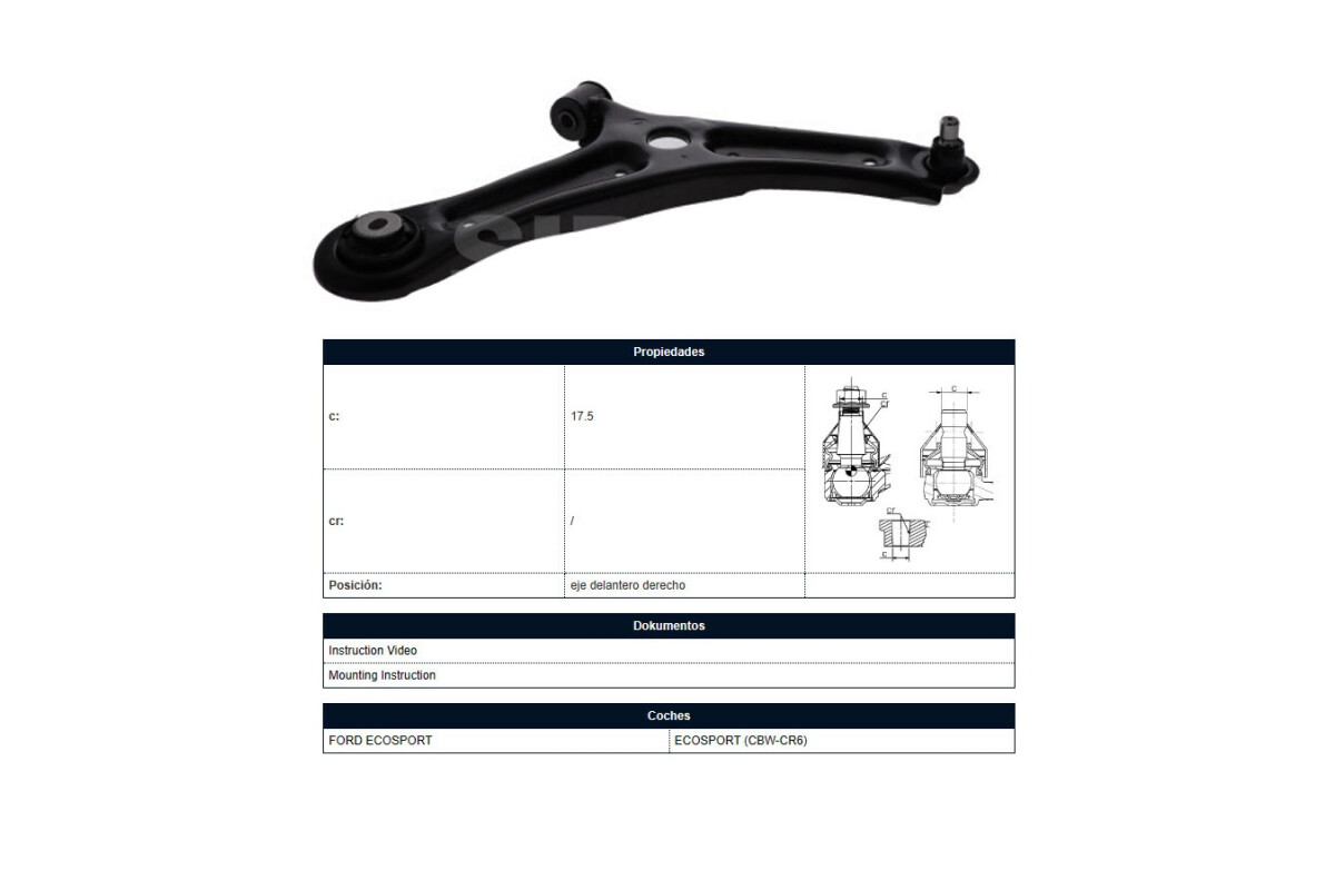 Parrilla De Suspension Delantera Parrilla De Suspension Delantera