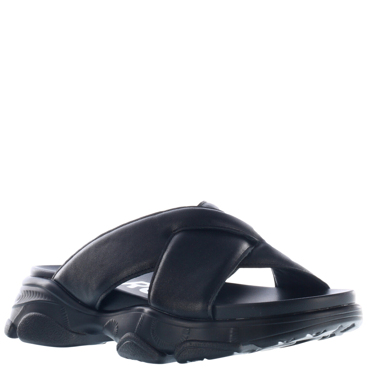 Sandalias de Mujer Miss Carol MALIKU con tiras cruzadas - Negro 