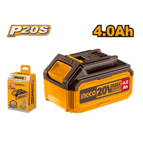 Batería De Litio Ingco 20V 4 Ah P20S 001
