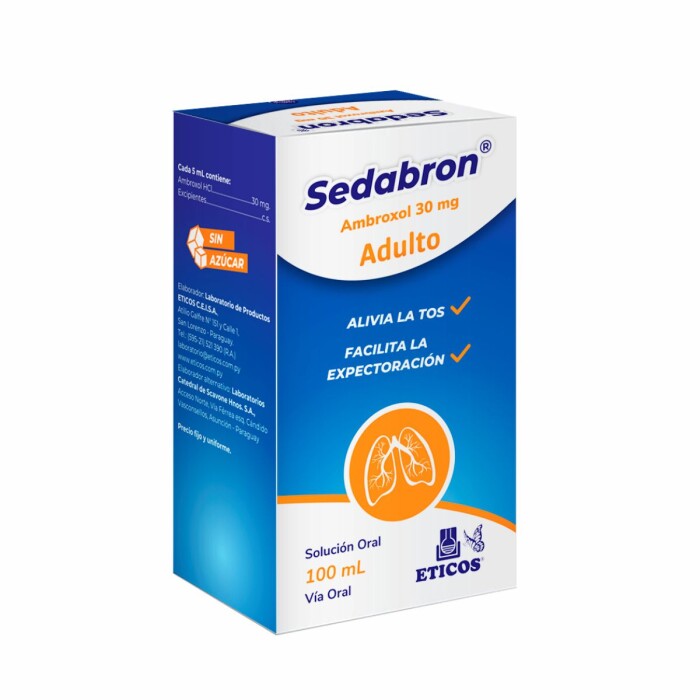 SEDABRON ADULTO JBE. FR. X 100 ML. única