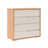 Cómoda 4 cajones - Moderna Beige