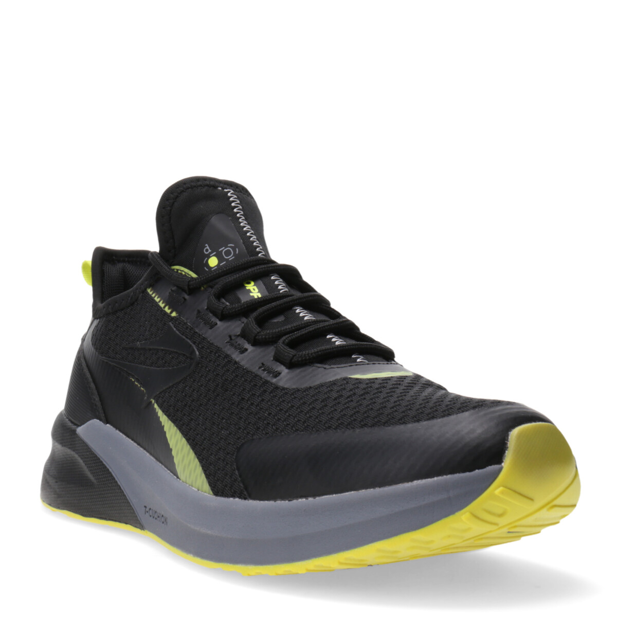 Championes de Hombre Topper SQUAT II Topper - Negro - Amarillo Lima 