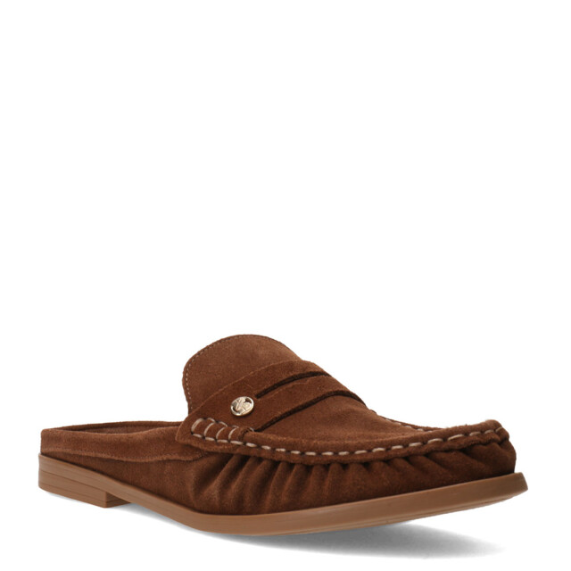 Zuecos de Mujer Bottero Mocasin Marrón Café