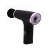 Pistola Masajes 4 Puntas Inalambrica Gun Bateria Recargable Variante Color Negro