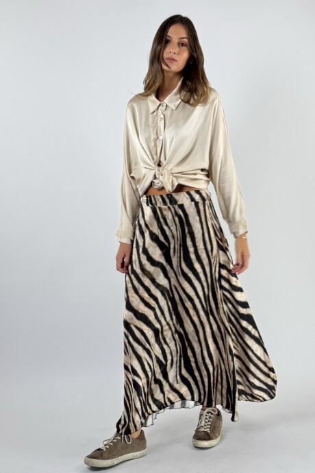 POLLERA QUEEN Beige