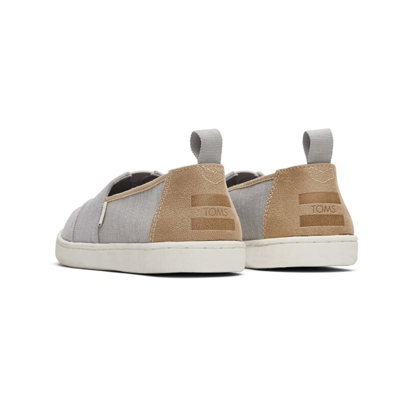 Youth Slubby Woven Organic Cotton - Niños Grey