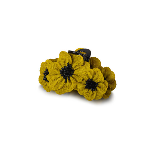 BROCHE DE FLORES KIARA VERDE OLIVA BROCHE DE FLORES KIARA VERDE OLIVA
