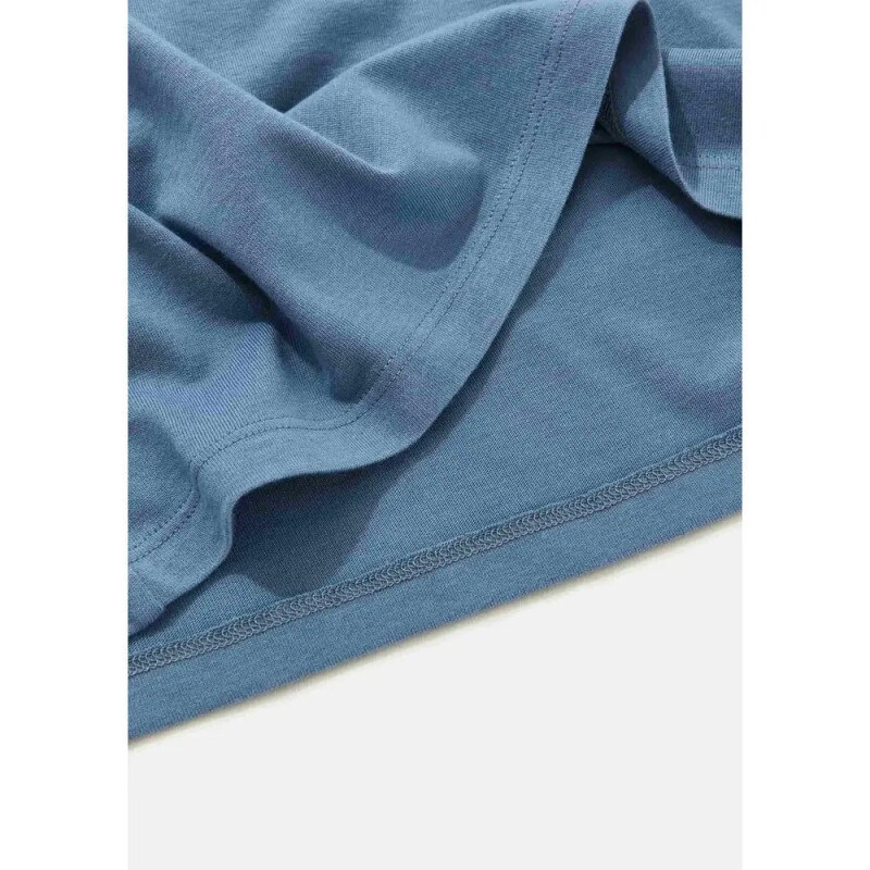 CAMISETA MM MASC AZUL MEDIO