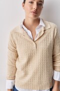 SWEATER BIANCA Beige Claro