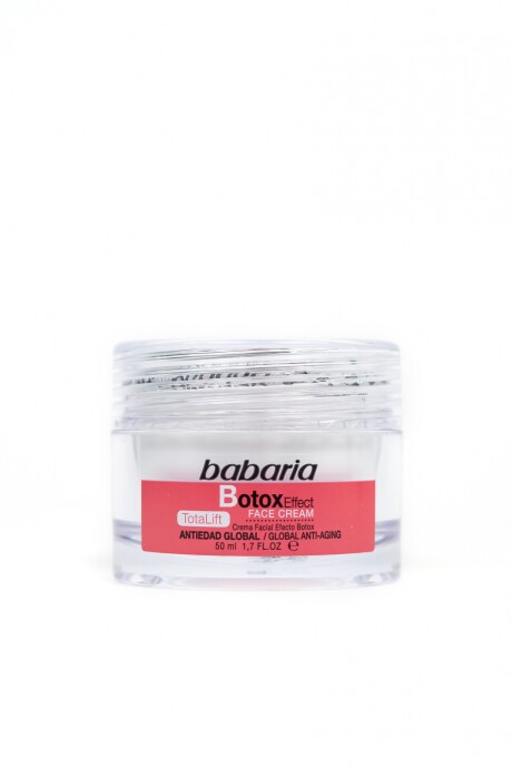 Crema facial Babaria x 50 ml Botox Effect