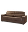 Sillon 100% Cuero 2 Cuerpos Sublime Caramelo
