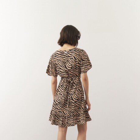 VESTIDO VELSEN Zebra