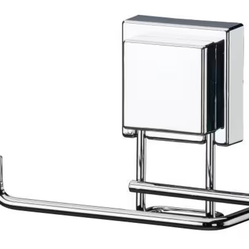 PORTARROLLOS CON VENTOSA CUADRADO Portarrollos Con Ventosa Cuadrado