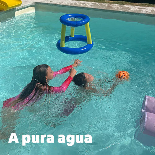 A pura agua