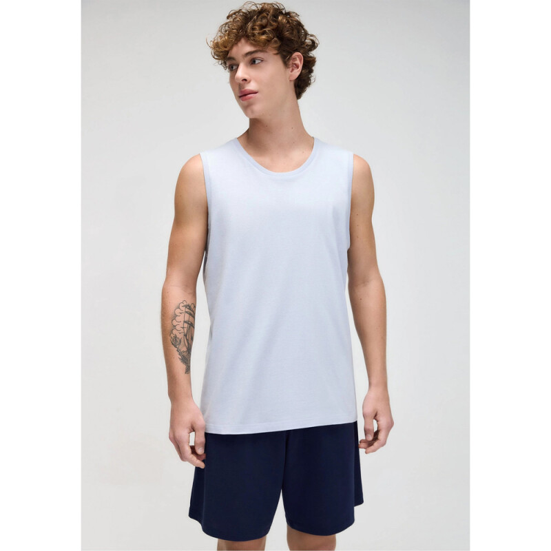 PIJAMA SM MASC AZUL CLARO