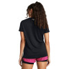 Remera Training Under Armour Tech Solid de Mujer - 1384229-001 Negro-blanco