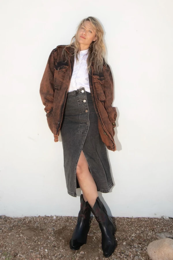 Falda Jean Ciara Nin