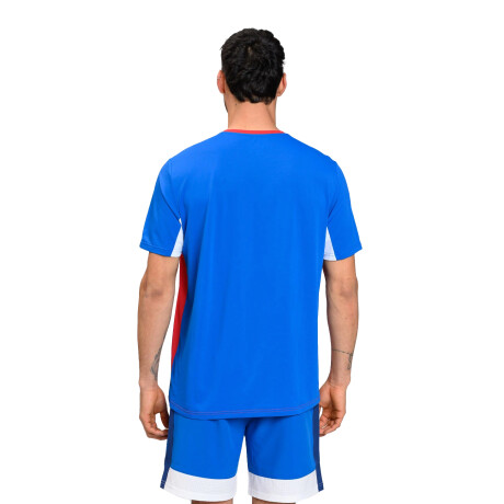 Remera de Hombre Umbro Nuo Nacional Azul Francia - Rojo