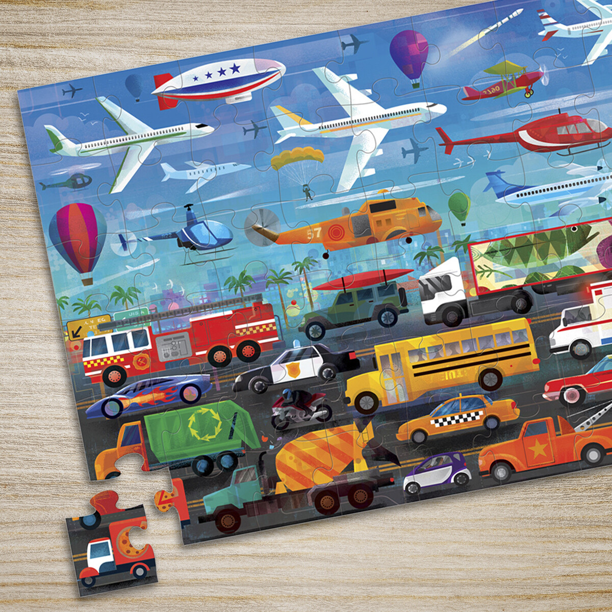 Puzzle Crocodile Creek 48 Piezas 45 cm x 60 cm - TRANSPORTE 