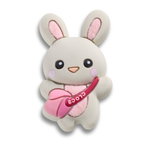 Jibbitz Cutie Bunny with Satchel Multicolor