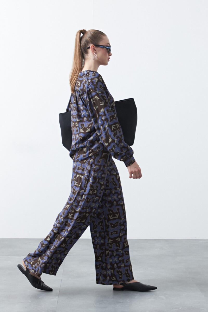 PANTALÓN STUDIO PRINT Florcitas