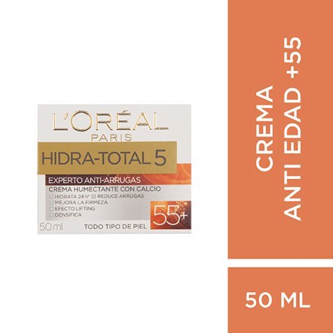 L´oréal paris Hidra Total 5 cuidado día antiarrugas 55+