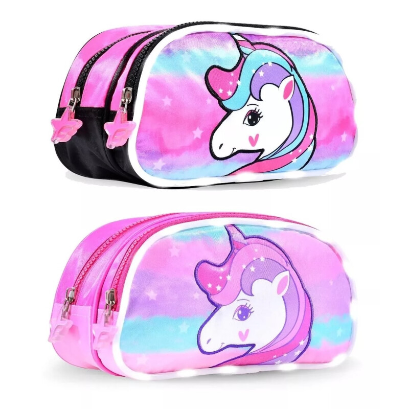 Cartuchera Footy Unicornio Luz F19042 Cartuchera Footy Unicornio Luz F19042