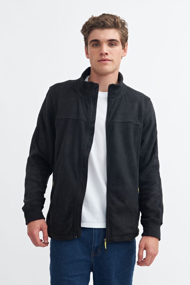 Campera con bolsillos - Hombre NEGRO