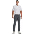 UA Matchplay Polo-BRN WHT-100
