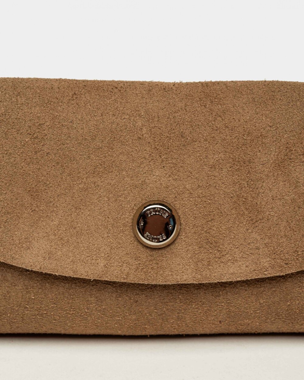 Porta cosmeticos Eva en gamuza Marron