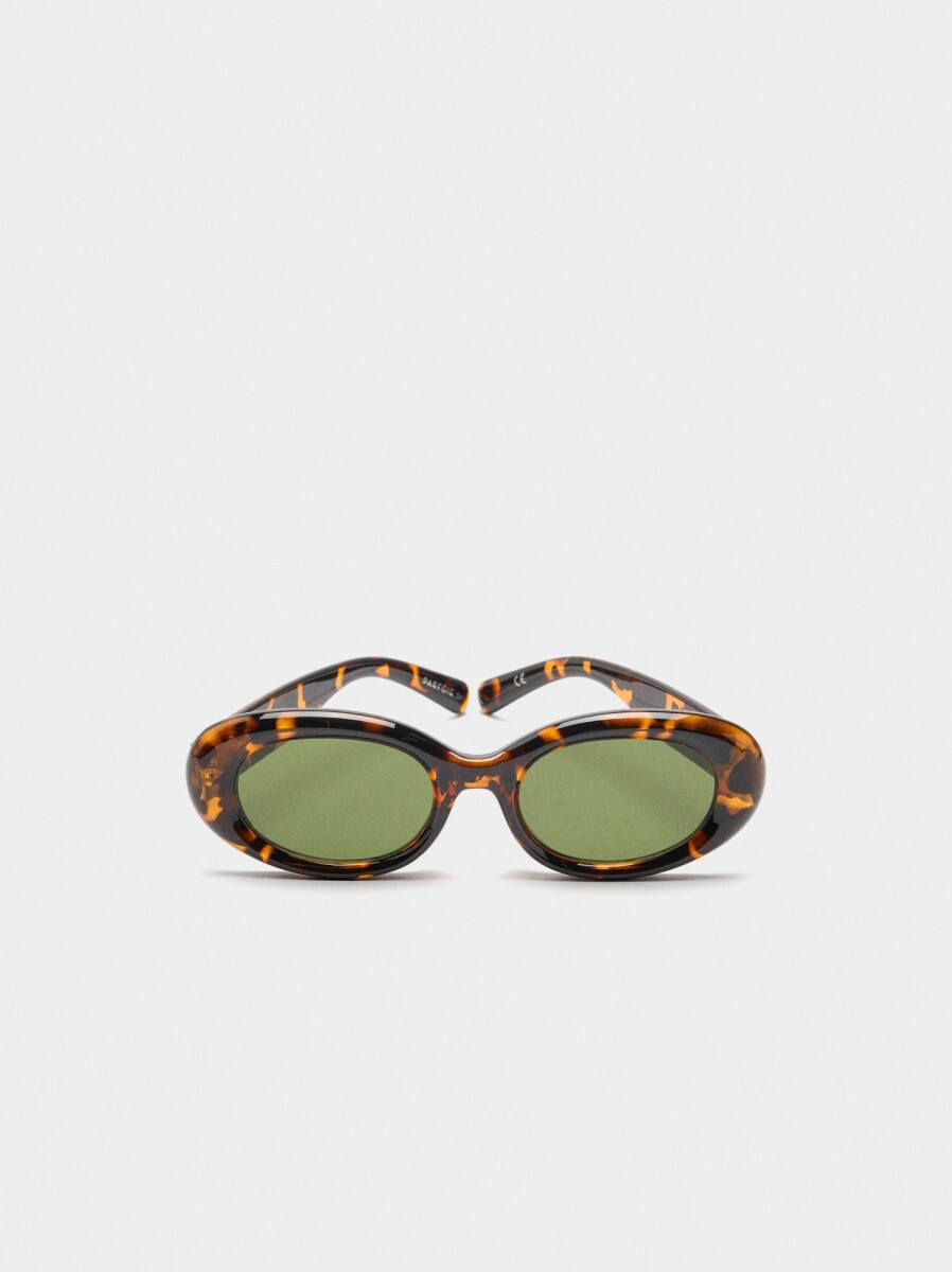 Gafas De Sol Ovaladas - marron 